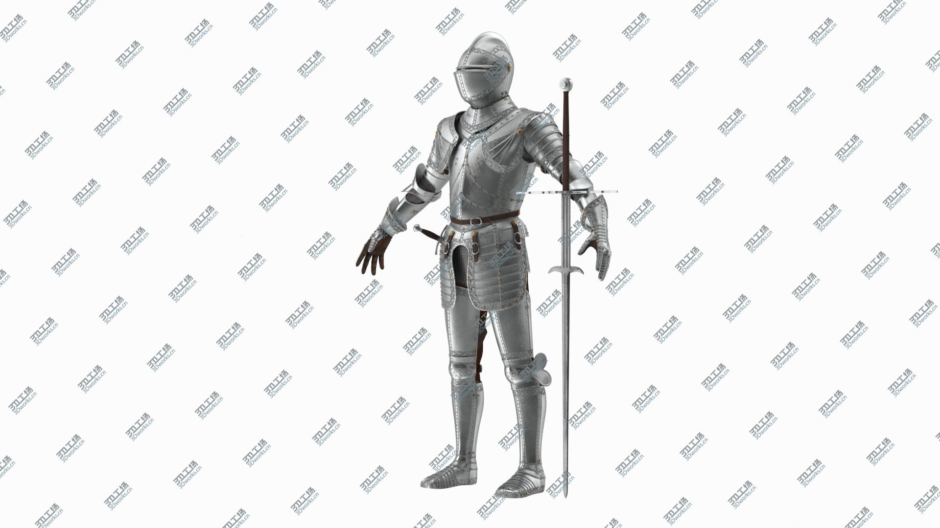 images/goods_img/20210313/3D Polished Medieval Knight Plate Armor T-Pose/2.jpg